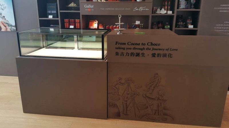 Fancor Jewelry box Chocolate Showcase 珠寶櫃式朱古力展示櫃 Hong Kong Macau