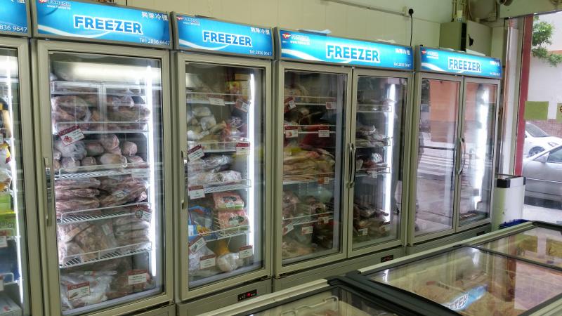 Fancor Display Freezer at Macau supermarket, 澳門超市使用Fancor冷凍櫃